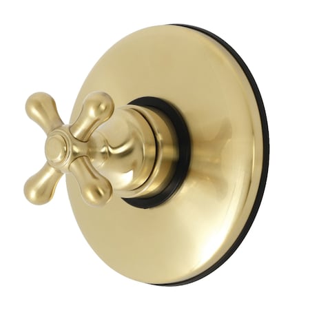 Kingston Brass KB3007AX Volume Control, Brushed Brass KB3007AX